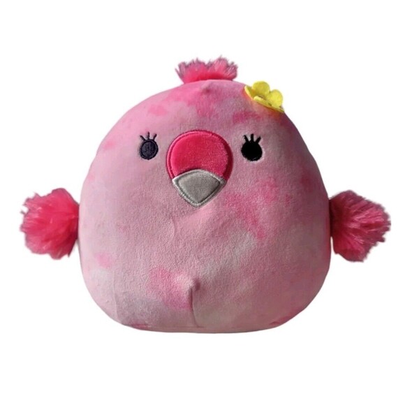 Squishmallow 8" Cookie the Flamingo - Kellytoy - Picture 1 of 2